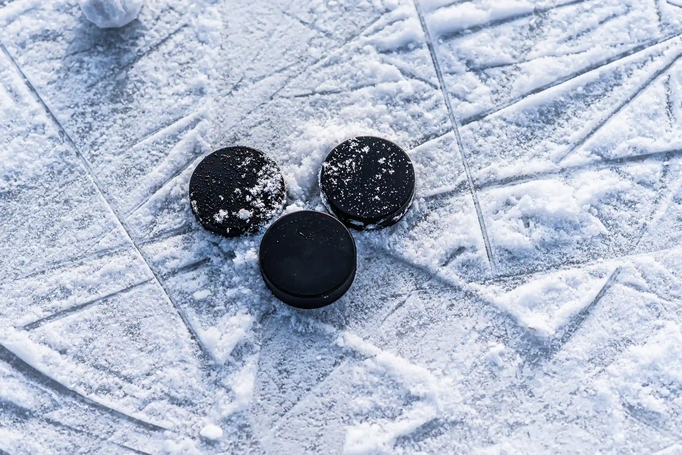 hockey pucks